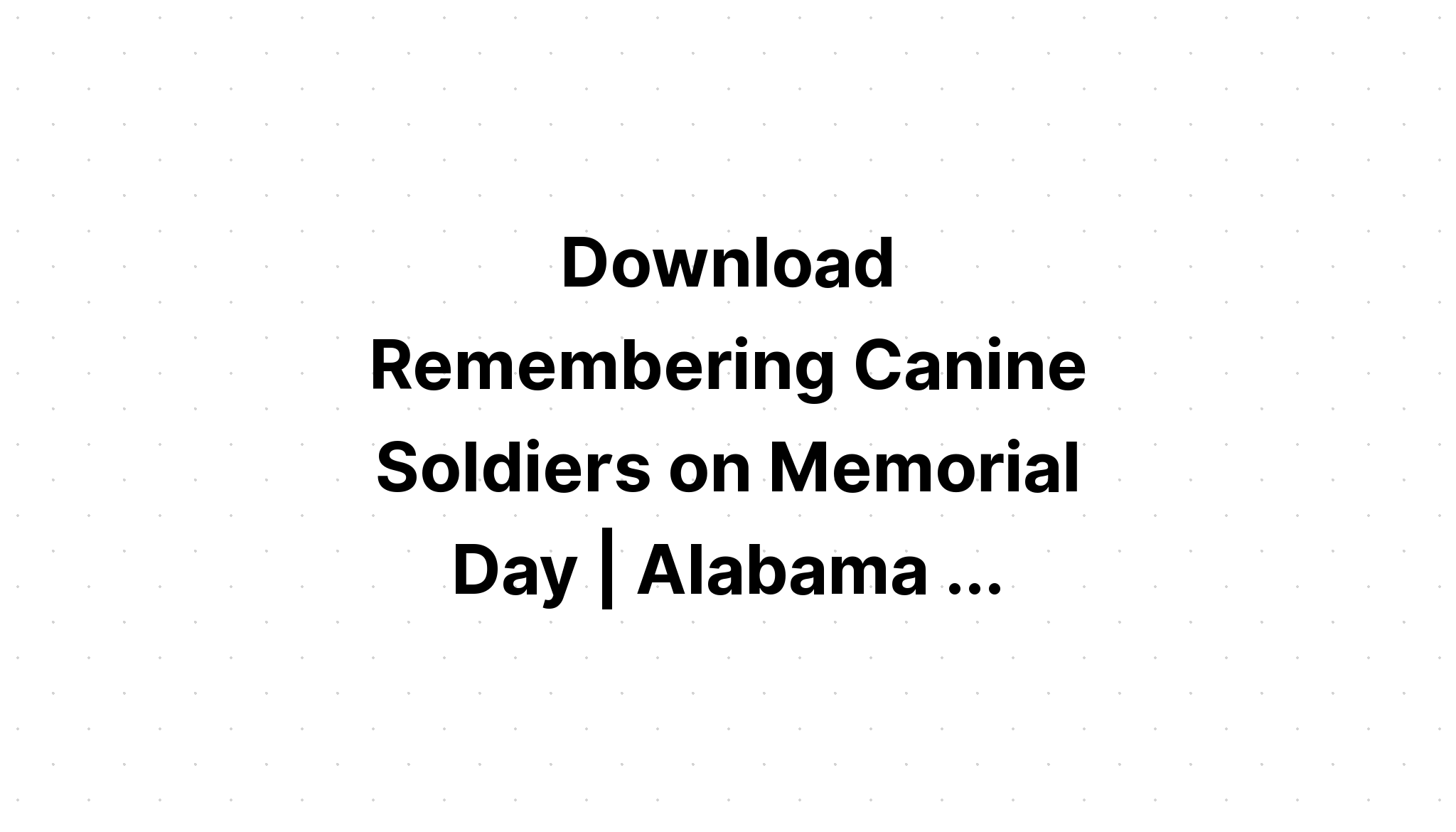 Download Dog Memorial SVG File